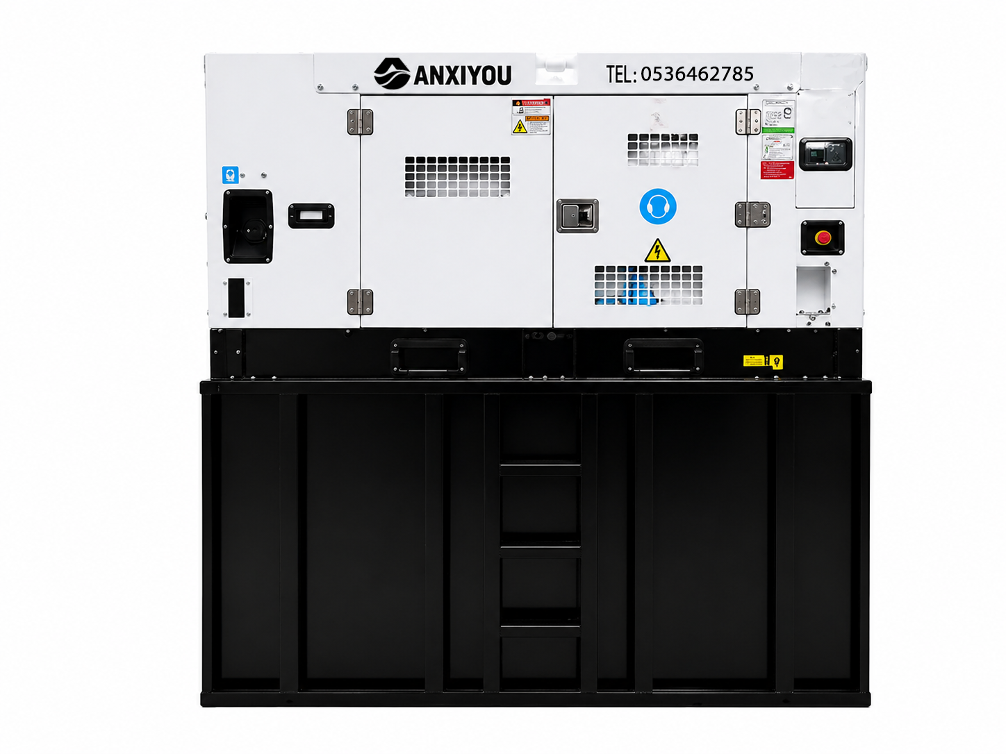 Long Autonomy 30kVA / 25kW Diesel Generator with 1000L Fuel Tank
